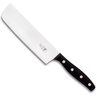 Robert Herder KN Nakiri – Groentemes – 60HRC RVS – Lemmet 18 cm – Heft POM Zwart