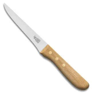 Robert Herder Uitbeenmes – RVS – Stijf – Lemmet 13 cm – Heft Eikenhout Robert Herder Uitbeenmes – RVS – Stijf – Lemmet 13 cm – Heft Eikenhout