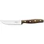 Robert Herder K-Steakvork en Steakmes – Breed – RVS – Fijne Kartel – Lemmet 12,5 cm – Heft Walnotenhout