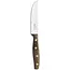 Robert Herder K-Steakvork en Steakmes – Breed – RVS – Fijne Kartel – Lemmet 12,5 cm – Heft Walnotenhout
