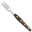 Robert Herder K-Steakvork – RVS – Lengte 21,5 cm – Heft Walnotenhout