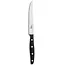 Robert Herder Windmühle Steakvork en Steakmes – RVS – Glad – Lemmet 12,5 cm – Heft POM Zwart