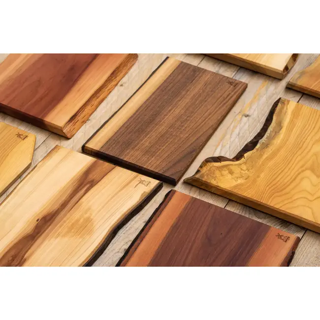 Robert Herder Windmühlenmesser Vrijvorm Snijplank – Appelhout – 27x20 cm – Uniek en Natuurlijk