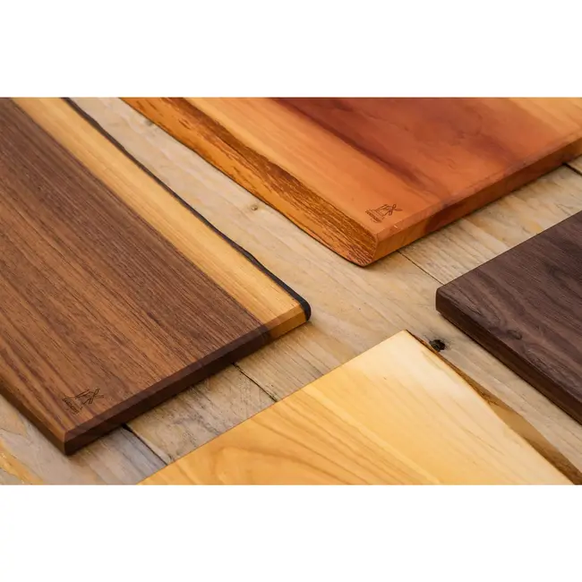 Robert Herder Windmühlenmesser Vrijvorm Snijplank – Appelhout – 27x20 cm – Uniek en Natuurlijk