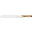 Robert Herder Brisketmes – Broodmes – RVS – met Golf – Lemmet 31,5 cm – Heft Eikenhout