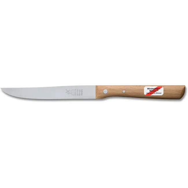 Robert Herder Universeelmes – Hahnefeder – RVS – Lemmet 13 cm – Heft Beukenhout