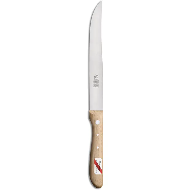 Robert Herder Universeelmes – Rückenspitz – RVS – Lemmet 18 cm – Heft Beukenhout