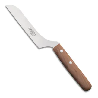 Robert Herder Kaas- & Salamimes – Meisterstück – RVS – Lemmet 104 mm – Heft Kersenhout