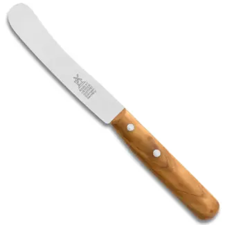 Robert Herder Ontbijtmes – Buckels – RVS – Lemmet 118 mm – Heft Abrikozenhout