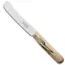 Robert Herder Ontbijtmes – Buckels – RVS – Lemmet 118 mm – Heft IJsbeukenhout