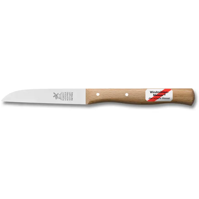 Robert Herder Molenmes – Schilmesje – RVS – Recht – Lemmet 85 mm – Heft Beukenhout