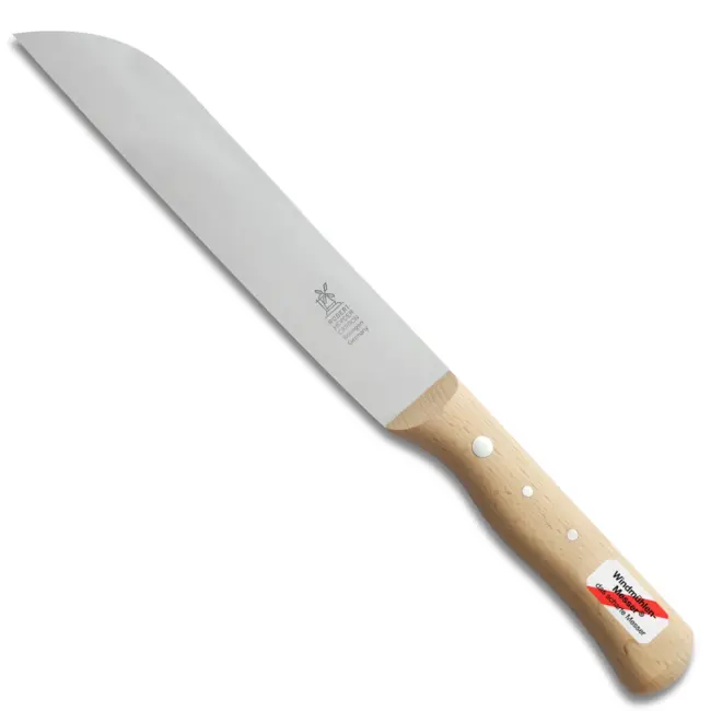 Robert Herder Boscher Koolmes – Oogstmes – Carbonstaal – Lemmet 182 mm – Heft Beukenhout