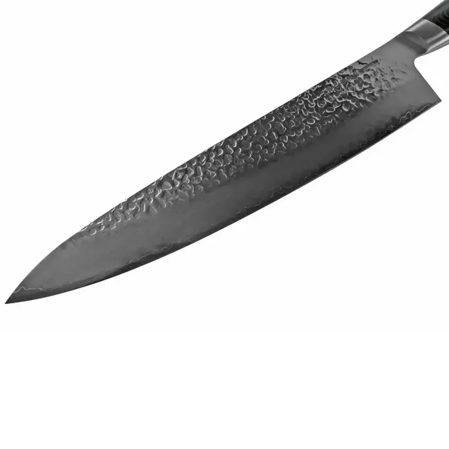Yaxell Tsuchimon Koksmes 25,5 cm – VG10 Staal – Gehamerd Lemmet – Micarta Heft