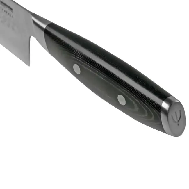 Yaxell Tsuchimon Koksmes 25,5 cm – VG10 Staal – Gehamerd Lemmet – Micarta Heft