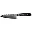 Yaxell Tsuchimon Santoku Koksmes 12,5 cm – VG10 Staal – Gehamerd Lemmet – Micarta Heft