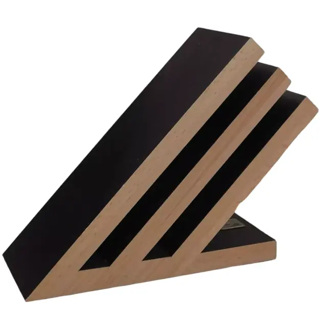 Yaxell Messenhouder – Beukenhout – Magnetisch Messenblok – Voor 6 Messen – Modern Design – Ruimtebesparend en Stijlvol Ontwerp