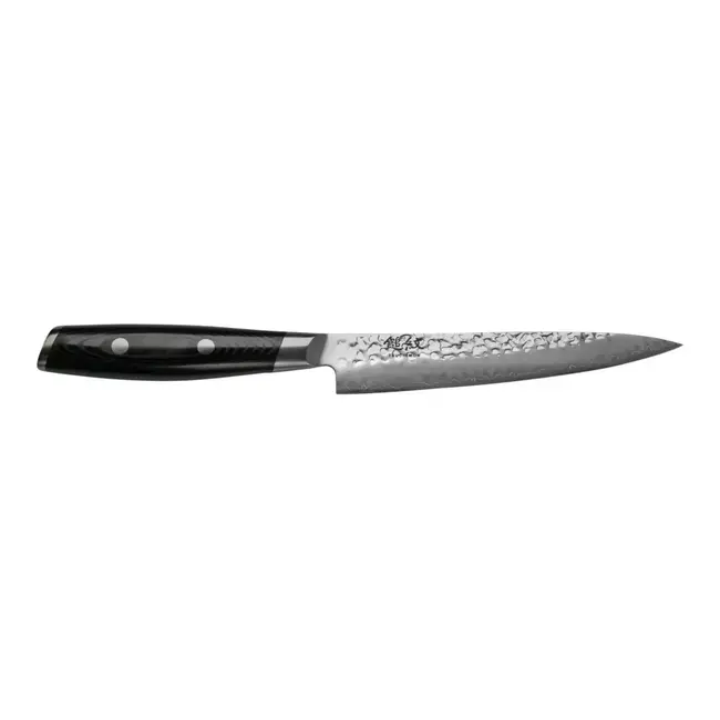 Yaxell Tsuchimon Vleesmes 15 cm – VG10 Staal – Gehamerd Lemmet – Micarta Heft