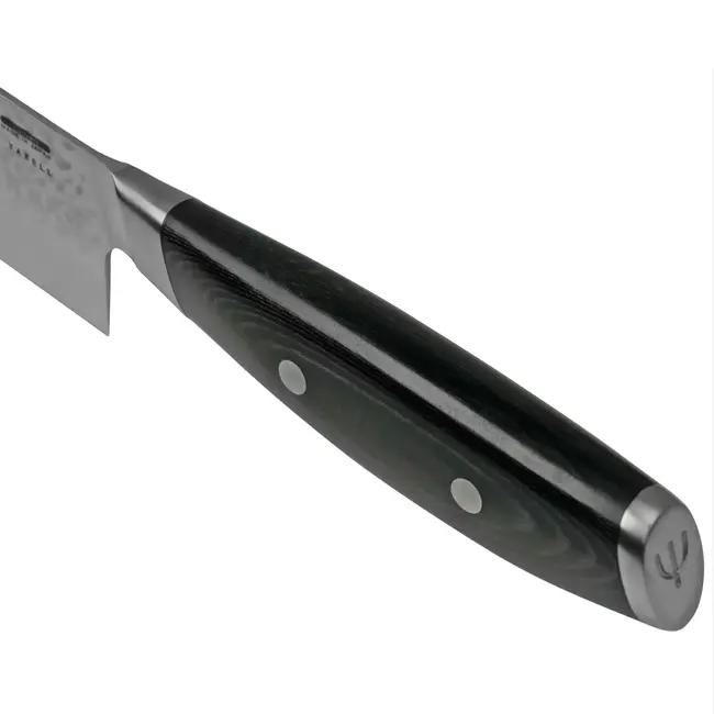 Yaxell Tsuchimon Broodmes 27 cm – VG10 Staal – Gehamerd Lemmet – Micarta Heft