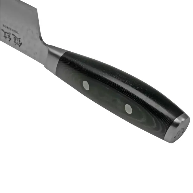 Yaxell Tsuchimon Broodmes 27 cm – VG10 Staal – Gehamerd Lemmet – Micarta Heft