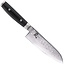 Yaxell Ran Santoku Koksmes 16,5 cm – 69 Lagen Damaststaal – VG10 Staal – 61 HRC – Canvas-Micarta Heft