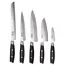 Yaxell Tsuchimon Messenset – 5-delig – 3 Lagen Damaststaal – VG10 Staal – Canvas-Micarta Heft