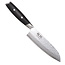 Yaxell Tsuchimon Messenset – 6-delig – Messenblok met 5 Messen – 3 Lagen Damaststaal – VG10 Staal – Canvas-Micarta Heft