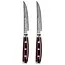 Yaxell Super Gou Steakmessenset 12 cm – 2-delig – 161 Lagen Damaststaal – SG2 Staal – 63 HRC – Canvas-Micarta Heft