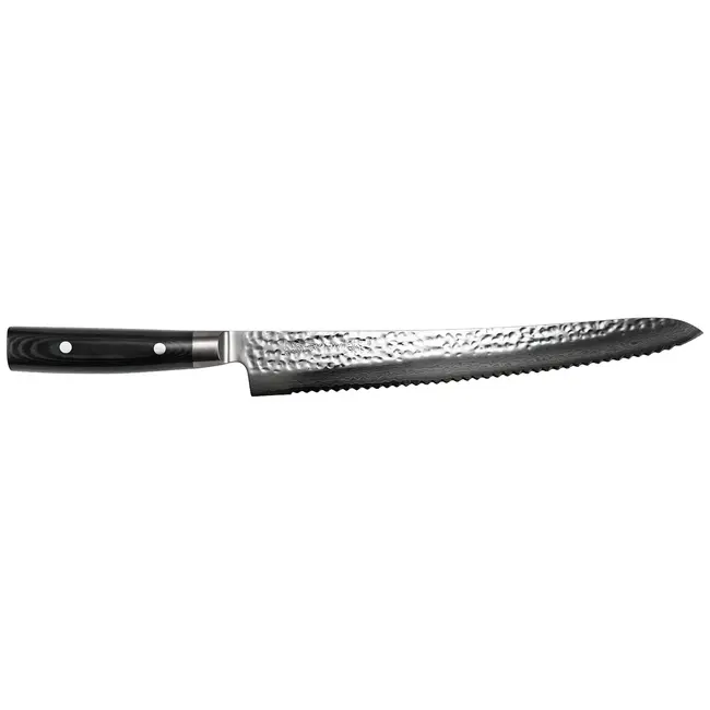 Yaxell Zen Broodmes 27 cm – 37 Lagen Damaststaal – Canvas-Micarta Heft