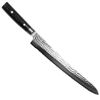 Yaxell Zen Broodmes 27 cm – 37 Lagen Damaststaal – Canvas-Micarta Heft