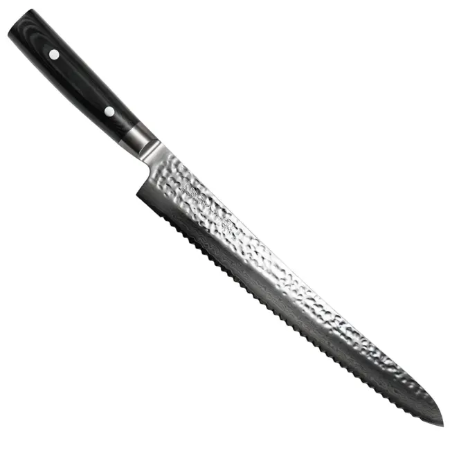 Yaxell Zen Broodmes 27 cm – 37 Lagen Damaststaal – Canvas-Micarta Heft