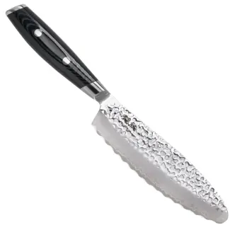 Yaxell Tsuchimon Paninimes 15,5 cm – VG10 Staal – Gehamerd Lemmet – Micarta Heft