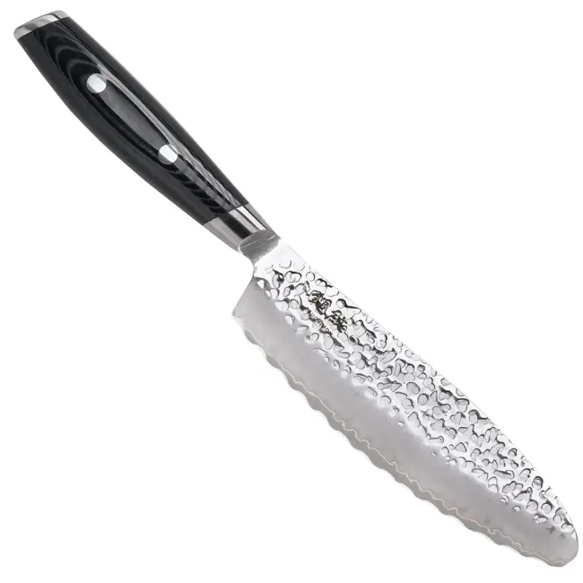 Yaxell Tsuchimon Paninimes 15,5 cm – VG10 Staal – Gehamerd Lemmet – Micarta Heft