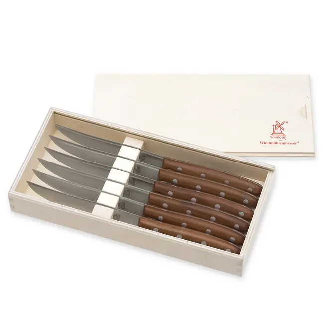 Robert Herder Etui van Berkenhout, Wit Geolied met 6 Sleuven – Leeg