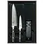 Yaxell Ran Messenset – Giftset – 3-delig – Messenslijper met Koksmes 20 cm en Universeelmes 12 cm – 69 Lagen Damaststaal – VG10 Staal – 61 HRC – Canvas-Micarta Heft