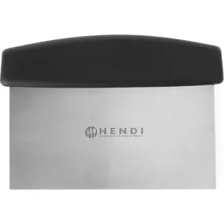 HENDI Ergonomische deegsteker – roestvrij staal – 150x110 mm – vaatwasmachinebestendig HENDI Ergonomische deegsteker – roestvrij staal – 150x110 mm – vaatwasmachinebestendig