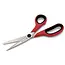 Mundial Huishoudschaar met Microvertanding – 22 cm – Rood/Zwart