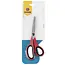 Mundial Huishoudschaar met Microvertanding – 22 cm – Rood/Zwart