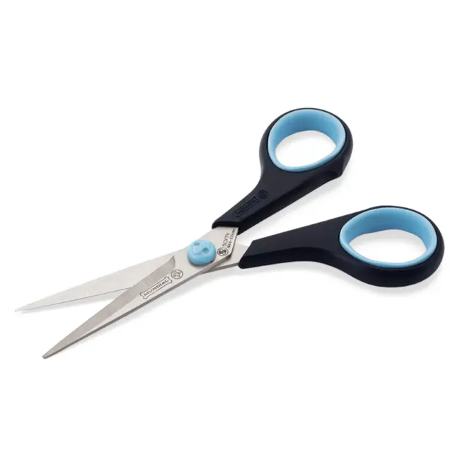 Mundial Cushion Soft Handwerkschaar – Softgrip – Microvertanding – 14,5 cm – Blauw