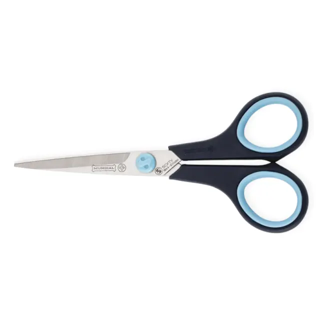 Mundial Cushion Soft Handwerkschaar – Softgrip – Microvertanding – 14,5 cm – Blauw