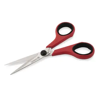 Mundial Professionele Naaisterschaar – 14,5 cm – Microvertanding – Soft Grip – Rood Mundial Professionele Naaisterschaar – 14,5 cm – Microvertanding – Soft Grip – Rood