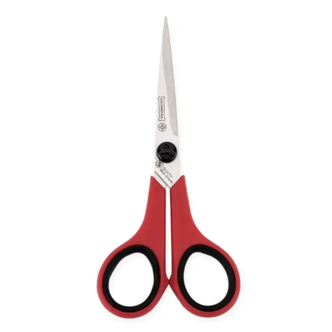 Mundial Professionele Naaisterschaar – 14,5 cm – Microvertanding – Soft Grip – Rood