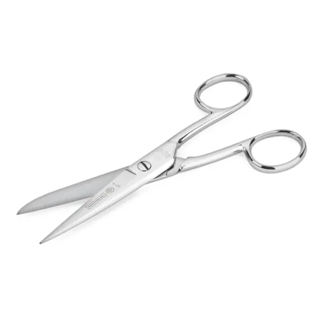 Mundial Multifunctionele schaar – ergonomisch – vernikkeld – 15,2 cm – precisie knippen