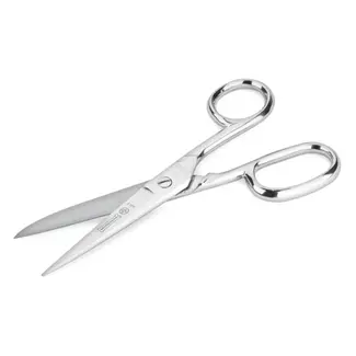 Mundial Professionele naaischaar – 15,2 cm – Vernikkeld koolstofstaal – Ergonomisch ontwerp Mundial Professionele naaischaar – 15,2 cm – Vernikkeld koolstofstaal – Ergonomisch ontwerp