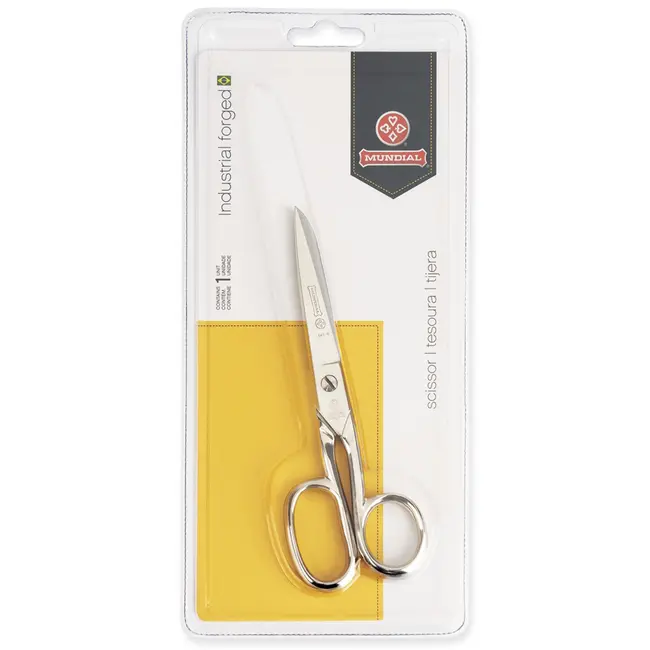 Mundial Professionele naaischaar – 15,2 cm – Vernikkeld koolstofstaal – Ergonomisch ontwerp