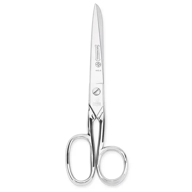 Mundial Professionele stofschaar – ergonomisch – vernikkeld – 20,3 cm