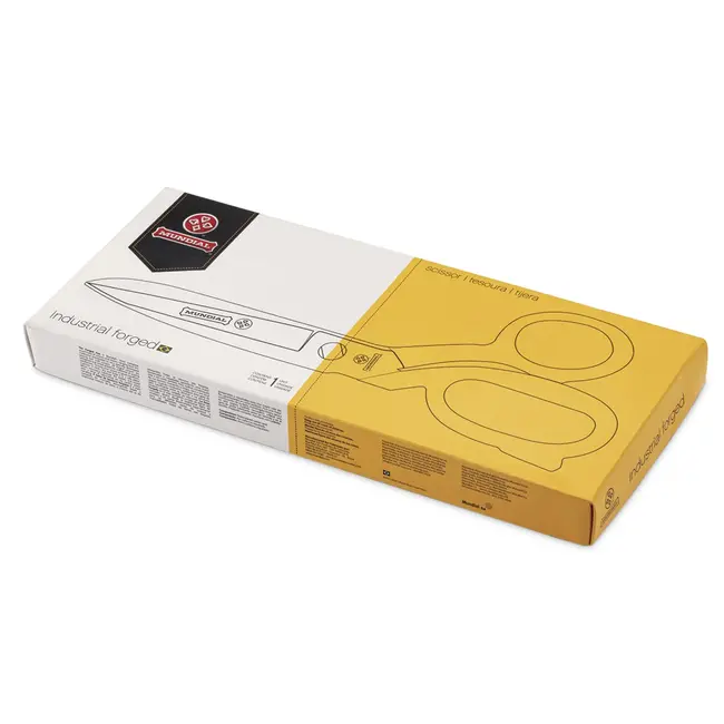 Mundial Kleermakersschaar – 22,9 cm – Ergonomisch – Zwart – Gladde Snede