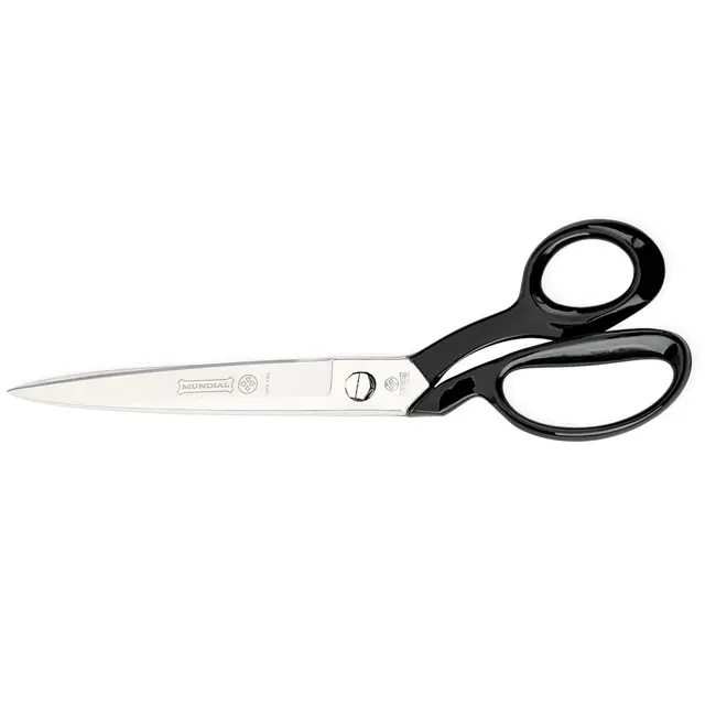 Mundial Professionele kleermakersschaar – 30,5 cm – ergonomisch en nikkelgecoat – zwart