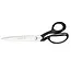 Mundial Professionele kleermakersschaar – 30,5 cm – ergonomisch en nikkelgecoat – zwart