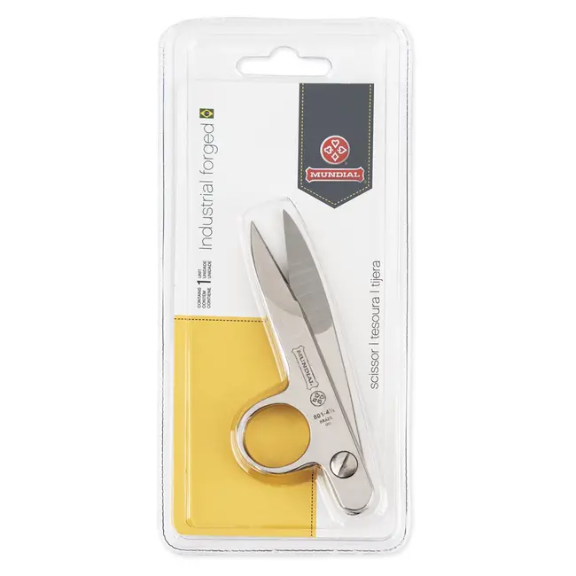 Mundial Eenringschaar – Ergonomisch – Nikkelgecoat – 11,5 cm – Precisie en Comfort