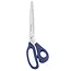 Mundial Universele schaar – 30 cm – ergonomisch soft-touch handvat – blauw – voor zware materialen